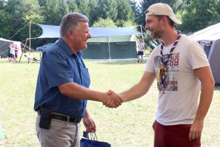 OBISK SKAVTOV 10 FOTO LJUBO VUKELIČ